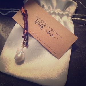 Pearl jewelry accessory.